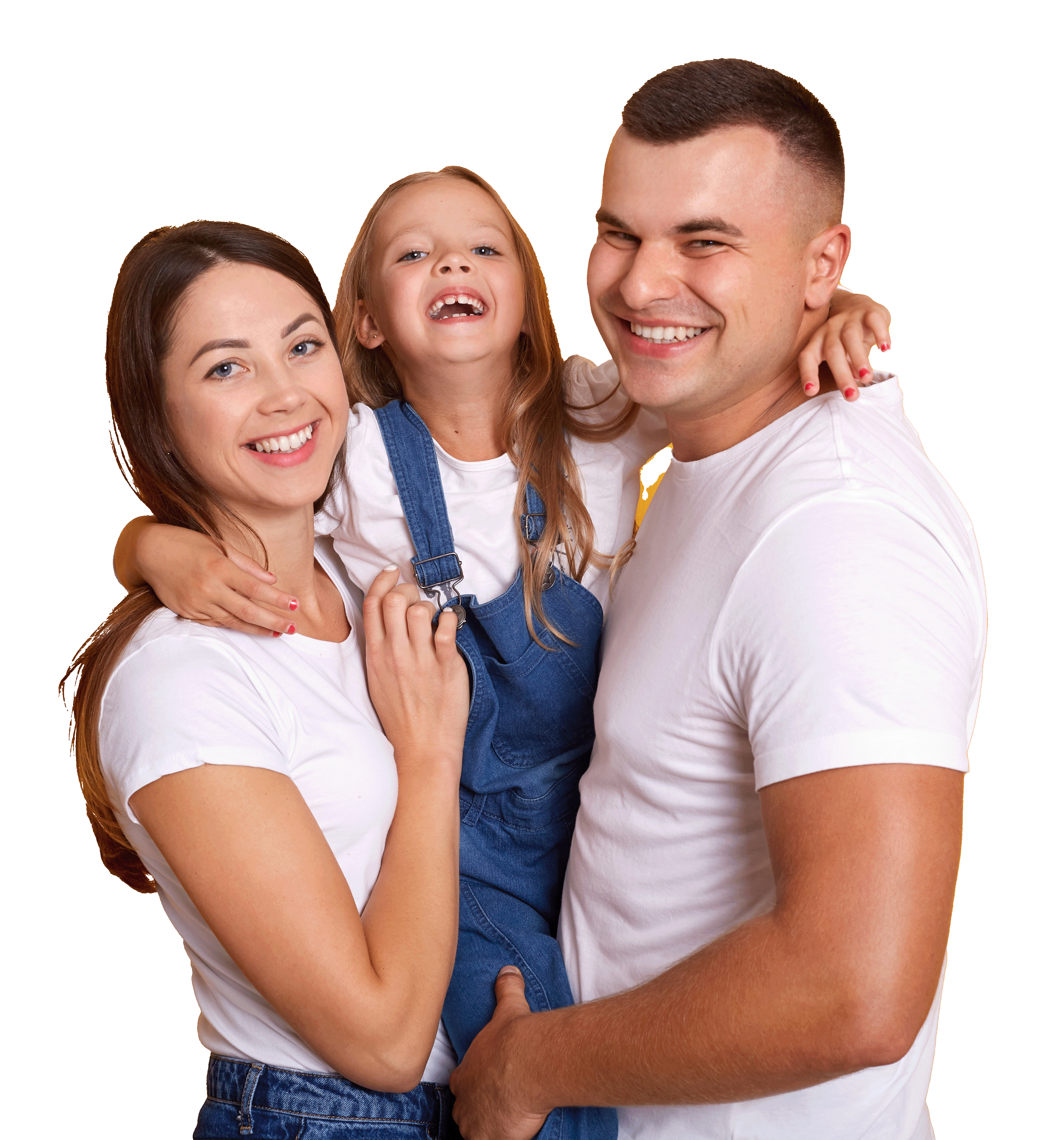 Family with adopted child