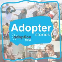 Artwork image of the Adopter Stories by Adoption Now podcast