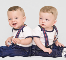 Twin infant boys 